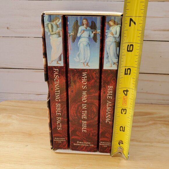 Bible Reference Library 3 Book Set Who's Who, Almanac, Fascinating Bible Facts - Picture 7 of 16